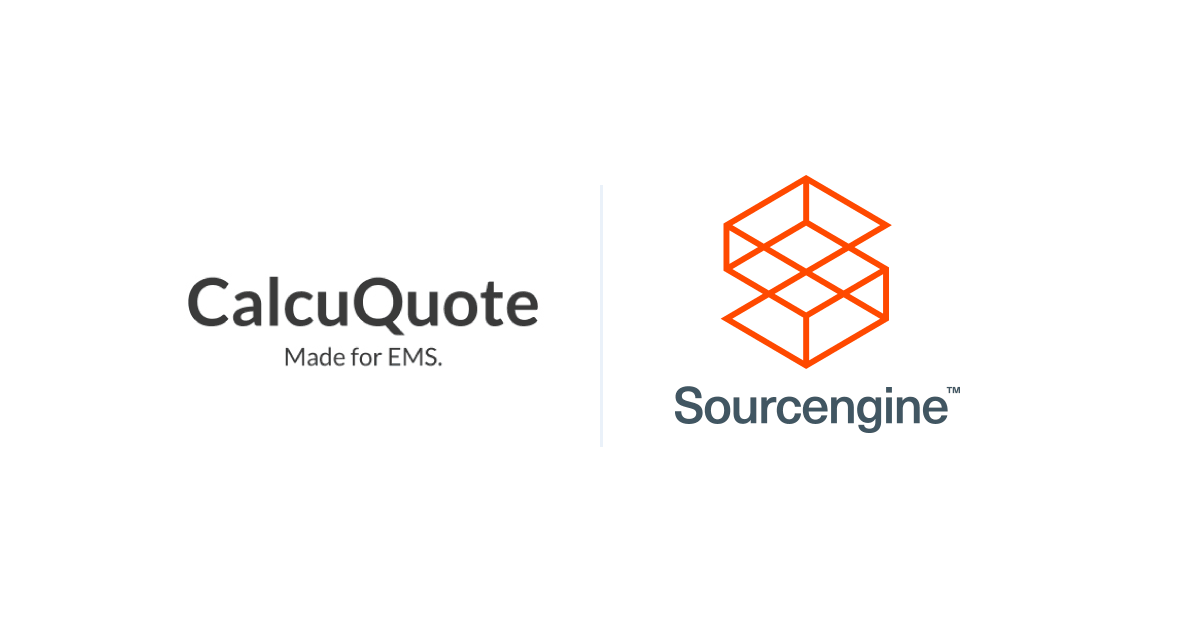 calcuquote and sourcengine logos