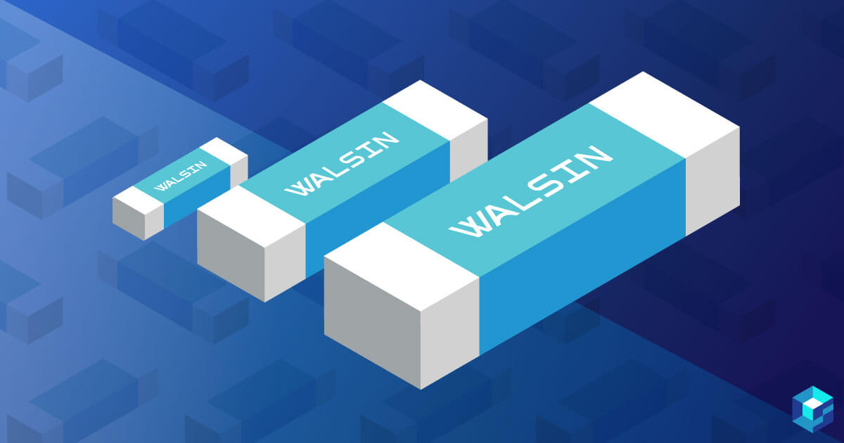 Graphic with Walsin UF series mlcc on it; read more and procure components today at Sourcengine.