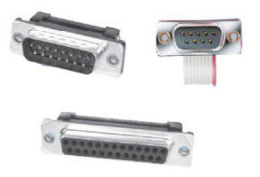 AdamTech d-subminiature idc-flat cable connectors