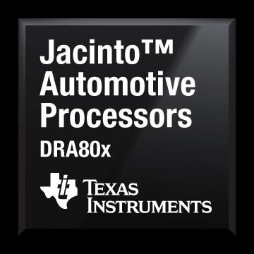 Texas Instruments DRA80x processor for smart driving solutions