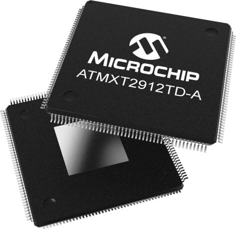 Image of Microchip's touchscreen controller chips; learn more at Sourcengine, a leading e-commerce marketplace for the electronic components industry.
