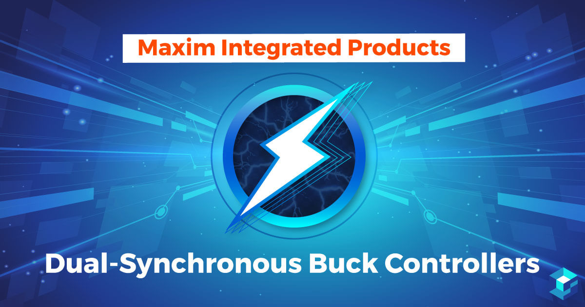 Image with Maxim Integrated printed on it; Sourcengine carries this company's components on its e-commerce platform.