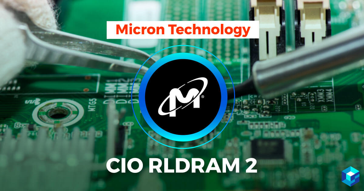 Image with Micron Technology CIO RLDRAM 2 written on it. Sourcengine carries stock and availability data on RLDRAM; upload your BOM today to get pricing.