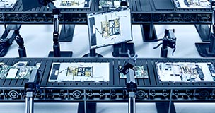 Component on fabrication line; executives are now weighing in, saying the shortage will last until at least mid-2022. See how sourcengine.com can help your procurement team navigate the electronic components shortage.