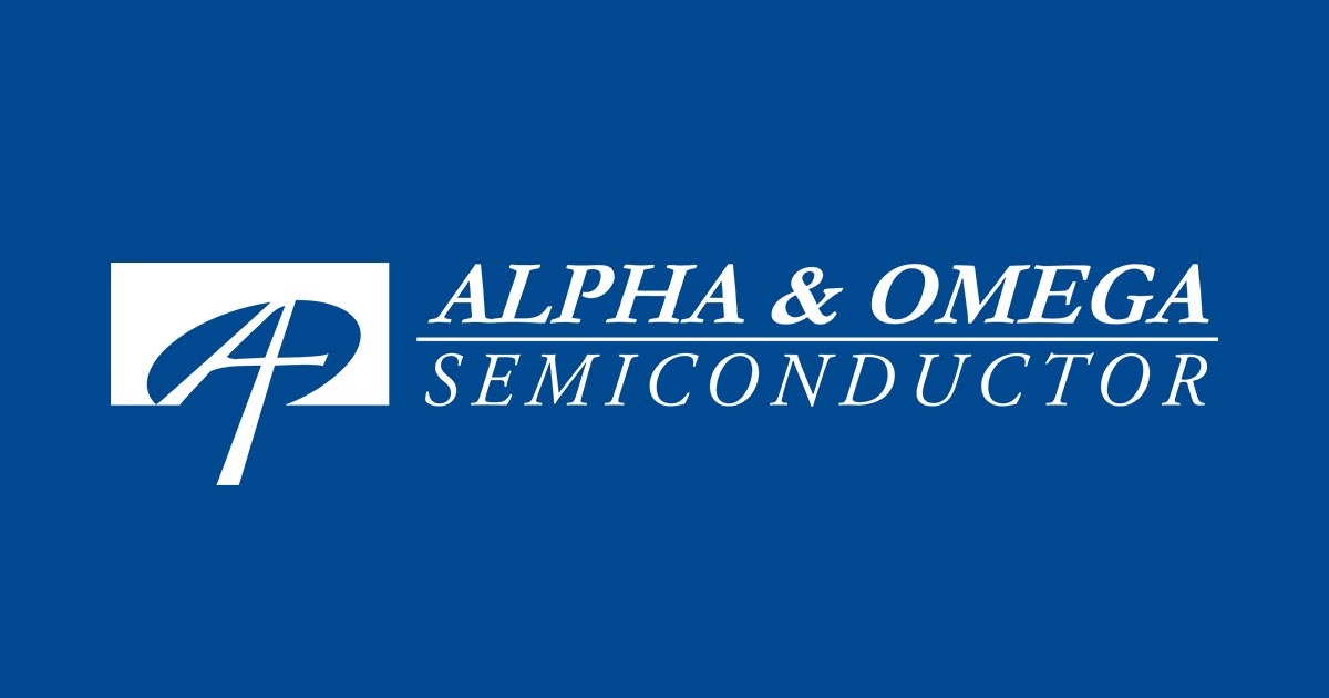 Alpha and Omega Semiconductor (AOS) logo; with semiconductors in short supply, manufacturers should look to AOS for crosses and alternates. Take a look at Sourcengine for more information on AOS lead time, availabilities and pricing.