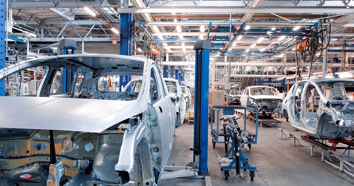 The interior of an automobile assembly center. Sourcengine hosts part listings from over 3,000 fully vetted electronic component vendors.