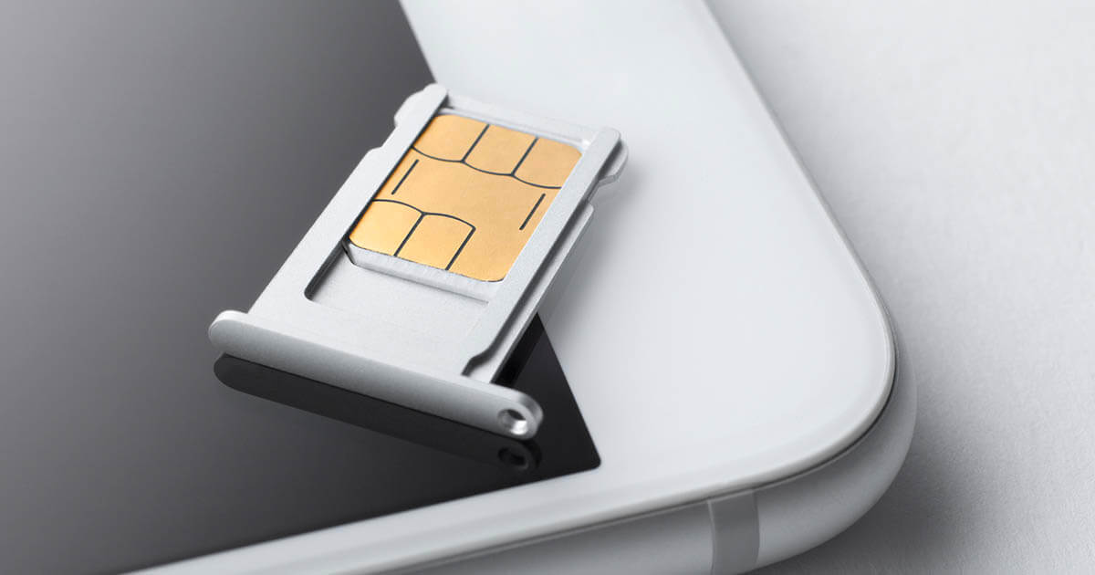 Demand for SIM cards is dropping