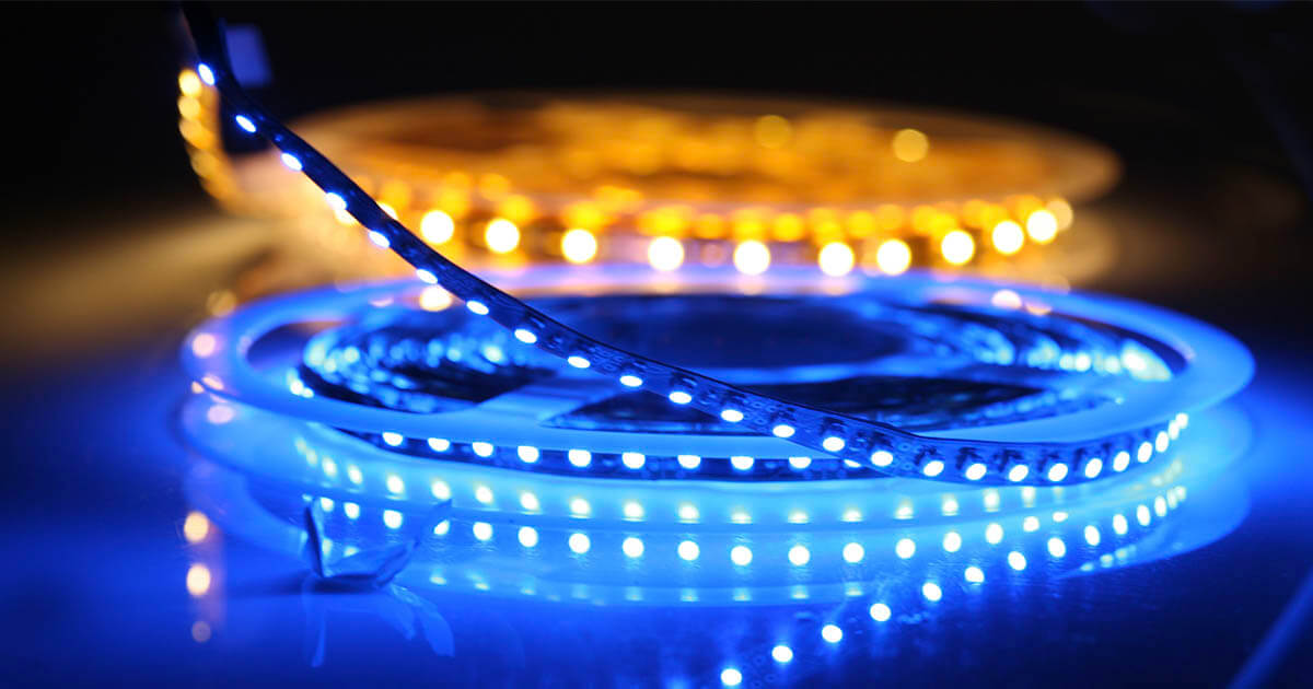 A strand of LEDs